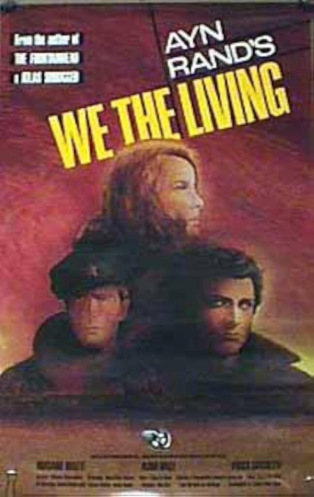 A poster of we the living